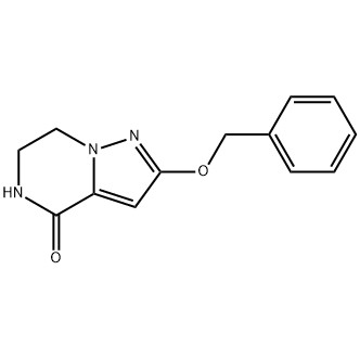 2-(bensyloxi)-6,7-dihydropyrazolo[1,5-a]pyrazin-4(5H)-on CAS-nr:1520086-60-5